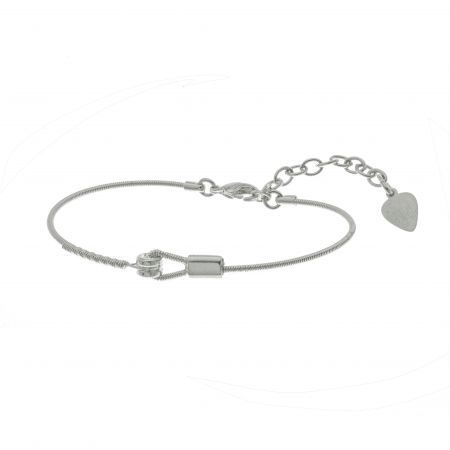 BRACELET CORDE DE GUITARE FIXATION HORIZONTALE - Femme