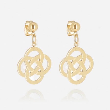 EARRINGS Infini GOLD STEEL