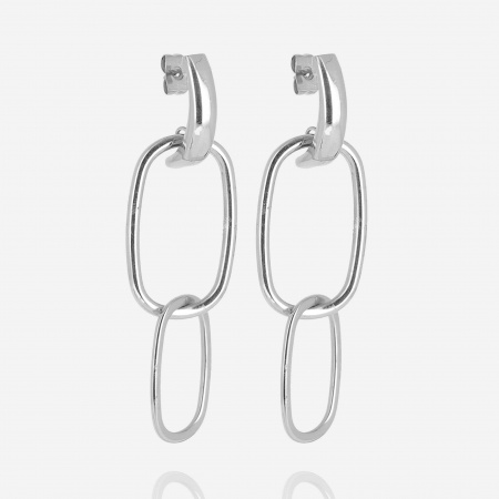 EARRINGS Miro STEEL