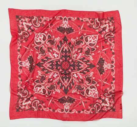 Foulard Bandana rouge