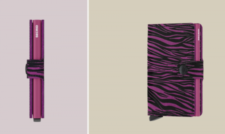 Miniwallet zebra Fuchsia