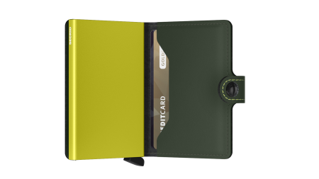 MM-Green & Lime\nMiniwallet Matte Green & Lime