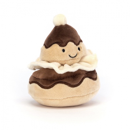 Peluche patiserie la religieuse