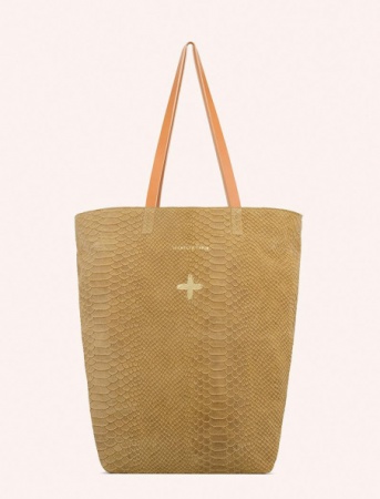 Sac en Cuir MESTER SNAKE BEIGE