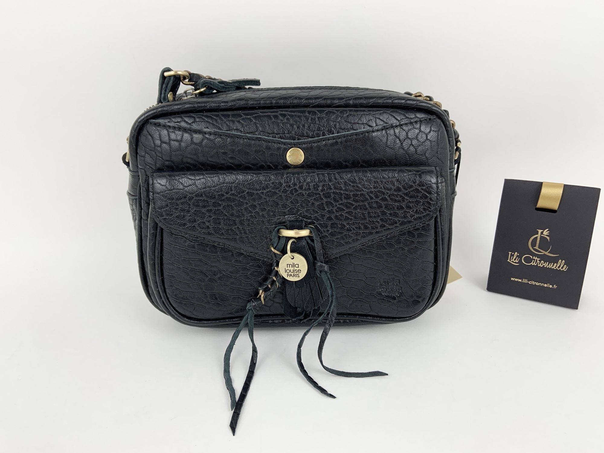 Orelia EX BLACK bag €185 MILA LOUISE New collection